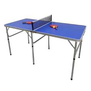 table tennis table,portable foldable table indoor outdoor game with balls and net,easy assembly,for home office family