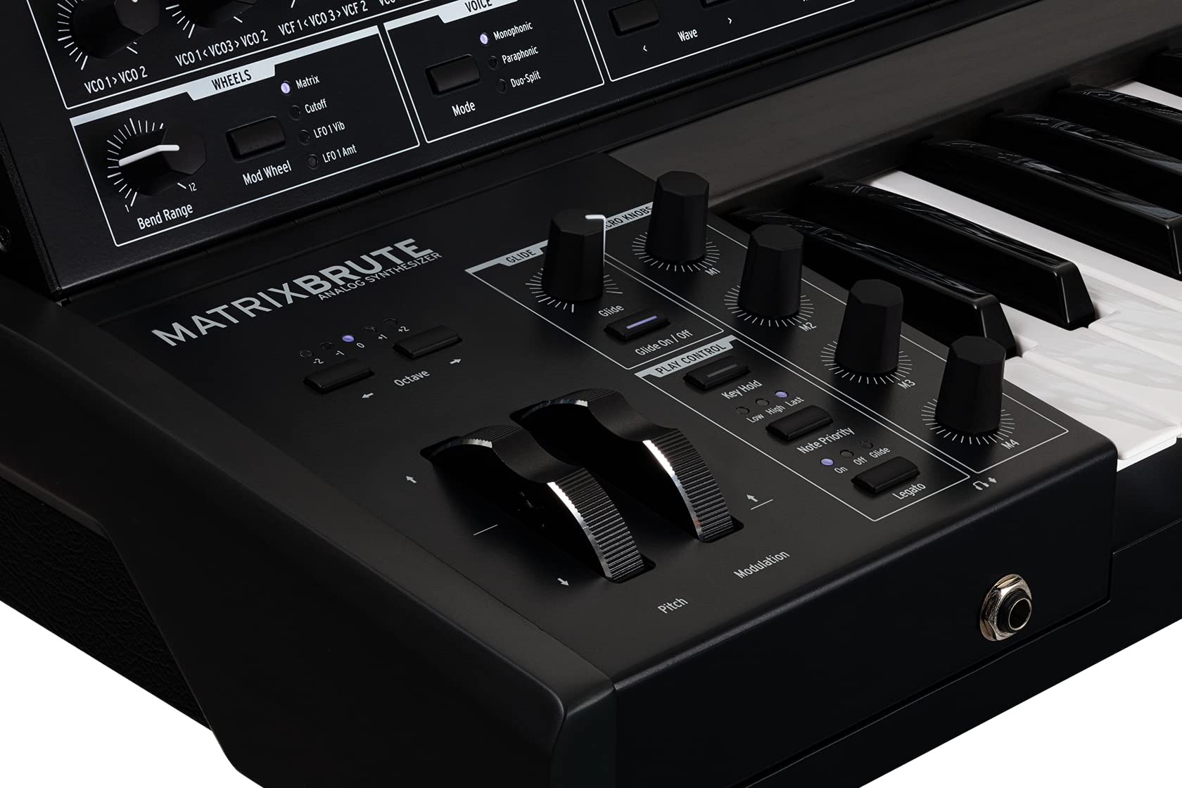 Arturia MatrixBrute Noir 49-key Black Edition analog synthesizer