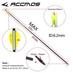 Spine 200 Arrow 28 Inch Arrow Target Practice Arrow Hunting Arrow Carbon Arrows Compound Bow Recurve Bow Adult Youth Archery Indoor Outdoor Shooting Field Tip 12pc