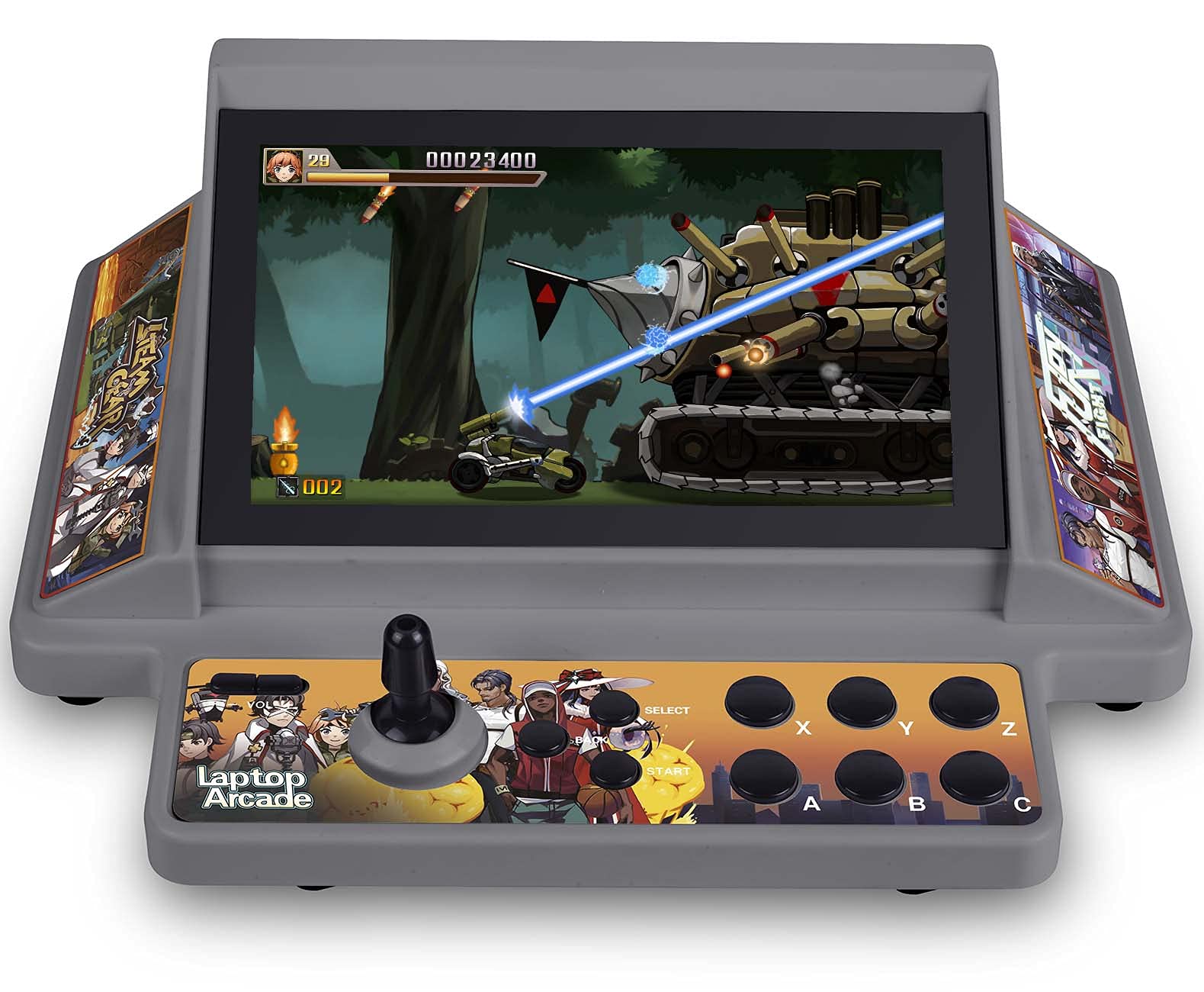 Eduboy 7" inch Android Game Machine, Laptop Retro Arcade Console,