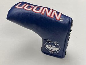 ncaa uconn huskies golf vintage magnetic blade putter cover