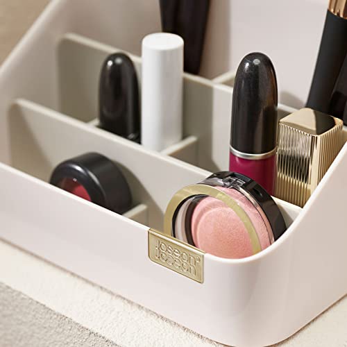 Joseph Joseph Viva Makeup Cosmetic Storage Organizer, Small, Shell