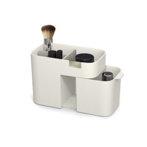 Joseph Joseph 75003 Viva Makeup Cosmetic Storage Organizer with Drawer, Small, Shell