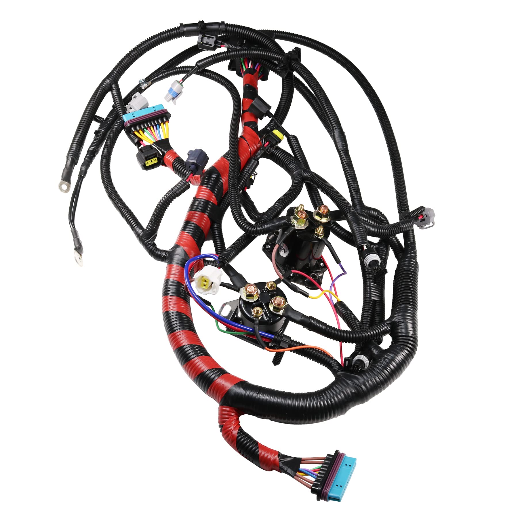 JDMSPEED New Engine Wiring Harness W/O Cali Replacement for Ford Super Duty F250 F350 1999 2000 2001 7.3L Diesel Replace F81Z12B637EA F81Z-12B637-EA