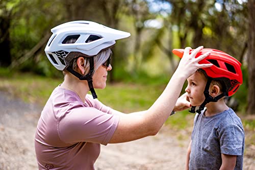 Fox Racing Youth Mainframe Mountain Bike Helmet, Black/Black