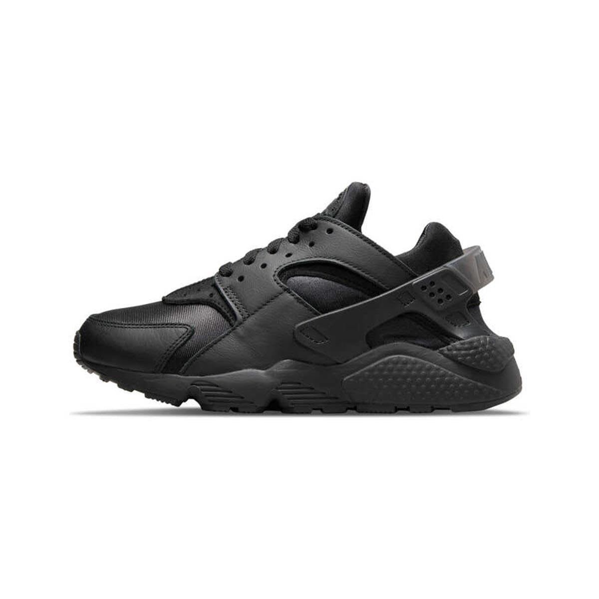 Nike Womens Air Huarache Fashion Sneakers (6.5) Black/Black