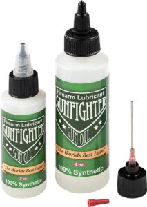 gunfighter gun oil, keep it wet special lube combo (2oz bottle of lube, 4oz bottle of lube, 2oz needle top applicator)