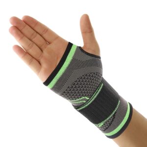 wrist brace, compression wrist support sleeve with adjustable strap for men & women, carpal tunnel wrist brace for wrist pain, sports injuries, fatigue and arthritis, tendonitis sprains recovery (x-l)