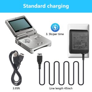 Charger for Gameboy Advance SP, AC Adapter for Nintendo DS Console, USB Power Cable for GBA SP Wall Travel Cord