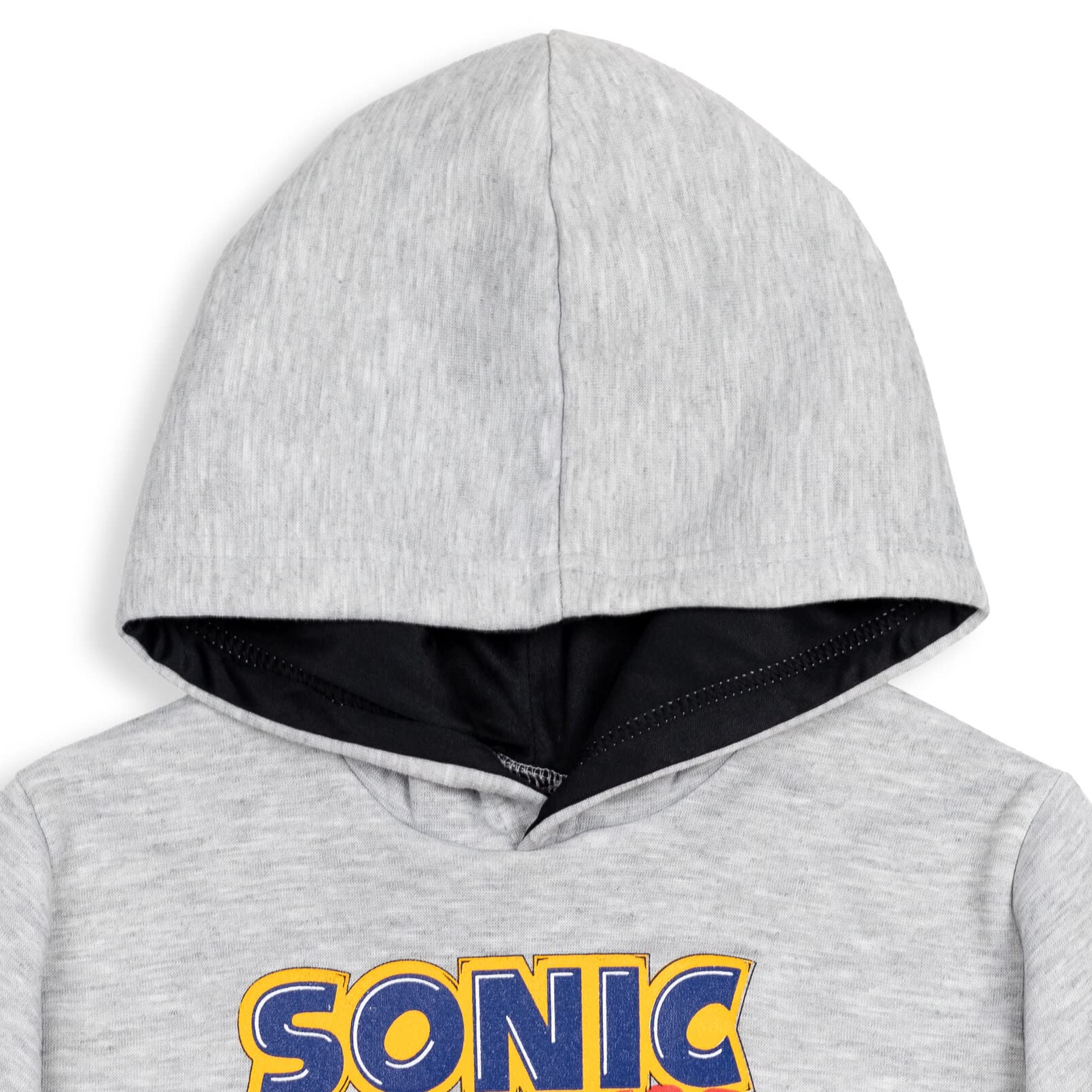 SEGA Sonic The Hedgehog And Friends Little Boys Fleece Hoodie Grey 7-8