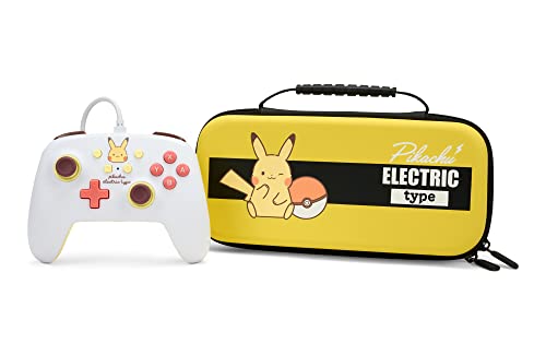 PowerA Protection Case for Nintendo Switch or Nintendo Switch Lite, Pokémon: Pikachu Electric Type, Protective Case, Gaming Case, Console Case - Nintendo Switch