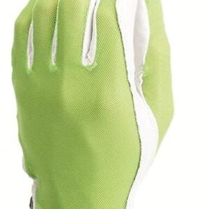 Evertan: Women's Tan Through Golf Glove - Lime Green Medium