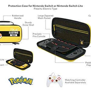 PowerA Protection Case for Nintendo Switch or Nintendo Switch Lite, Pokémon: Pikachu Electric Type, Protective Case, Gaming Case, Console Case - Nintendo Switch