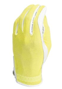 evertan: women's tan through golf glove - sunshine large