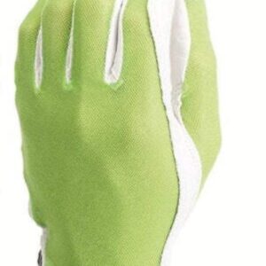 Evertan: Women's Tan Through Golf Glove - Lime Green Medium