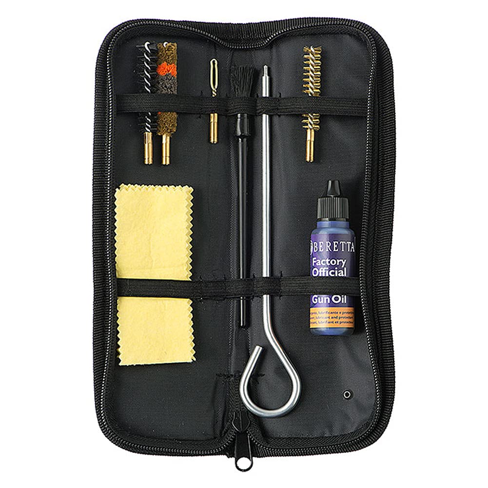 Beretta Field Pouch Pistol Factory Official Gun Care Cleaning Kit, 9 mm