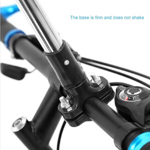 Umbrella Holder Bike Umbrella Stand Holder Adjustable Stainless Steel Tube with Ring Locks Accessories for Motorcycle