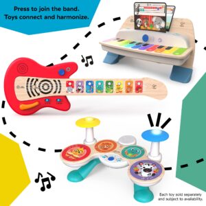 Baby Einstein Together in Tune Drums​ Safe Wireless Wooden Musical Toddler Toy, Magic Touch Collection, Age 12 Months+