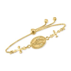 ross-simons miraculous medal bolo bracelet