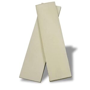 ultrex™ micarta linen - bleached melamine - knife handle material (3/8")