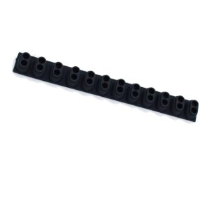 5PCS Rubber key contact strip Compatible with Yamaha PSR-GX76/PSR-E433/PSR-E423/PSR-E413/PSR-E403/PSR-E313/YTP-420 MM6 etc Conductive Rubber Contact Pad