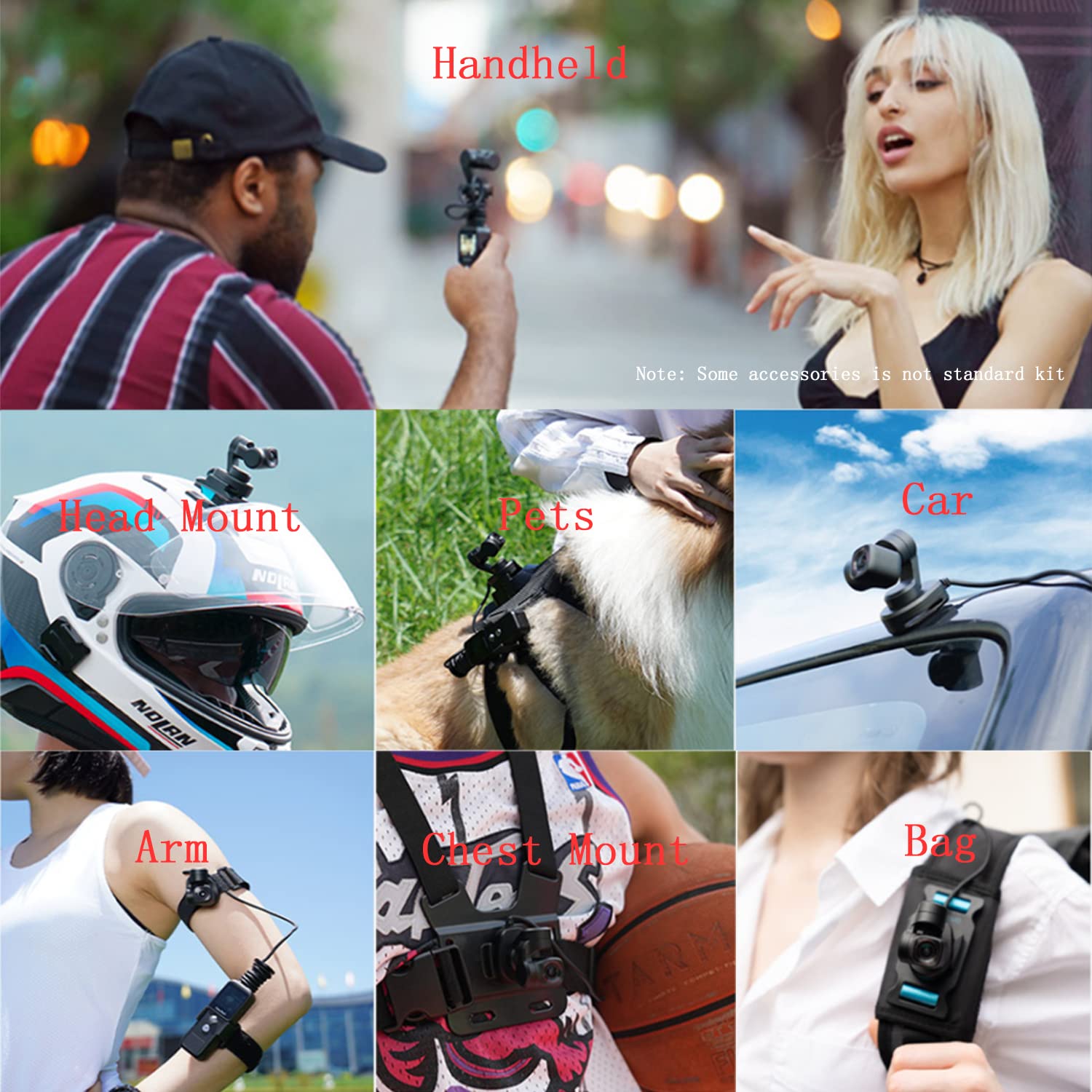 Feiyu Pocket 2S-Wearable 3-Axis Gimbal Stabilized Action Camera 4K Video,130° View,Magnetic AL. Alloy Boby,Speaker Mic,4xZoom,8MP Photo,512G Card Slot,HDMI,Beauty Effect,for YouTube,TikTok,IG…