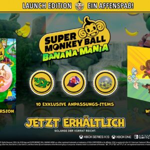 Atlus Super Monkey Ball Banana Mania Launch Edition (Xbox One Series X)