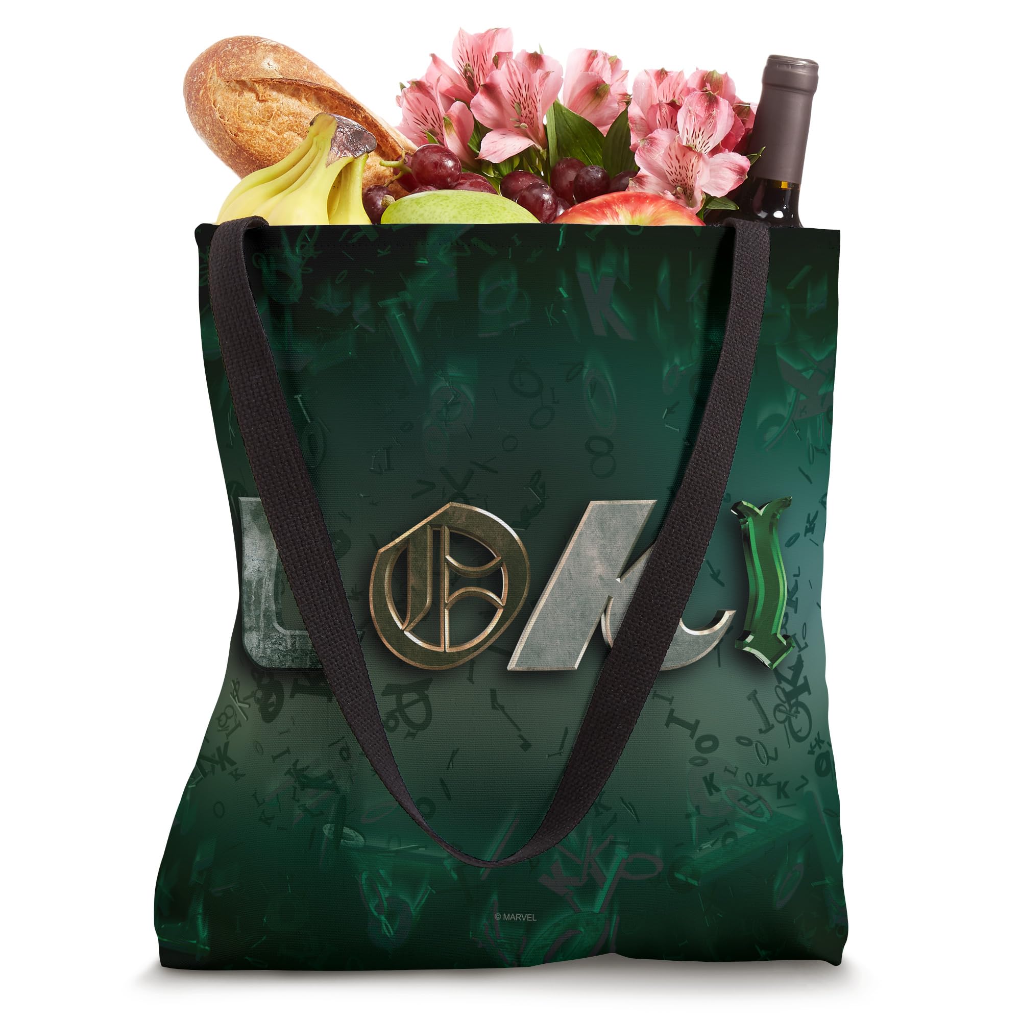 Marvel Studios Loki Series Logo Tote Bag