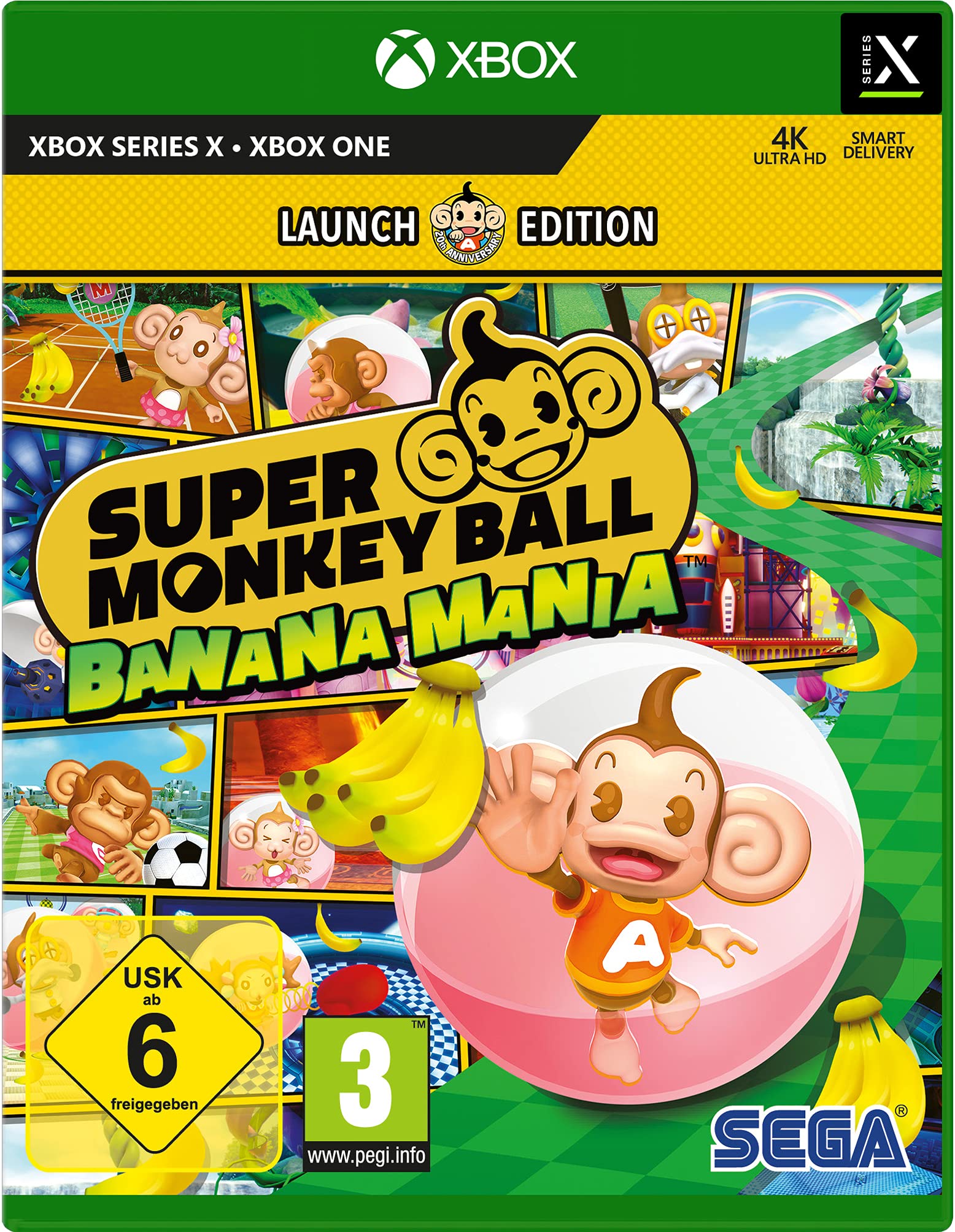 Atlus Super Monkey Ball Banana Mania Launch Edition (Xbox One Series X)