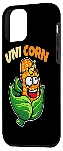 iPhone 12 mini Cool Uni Corn | Funny Maize Magical Horned Horse Joke Gift Case