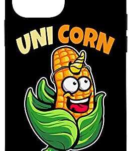 iPhone 12 mini Cool Uni Corn | Funny Maize Magical Horned Horse Joke Gift Case