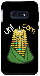 galaxy s10e cool uni corn | funny maize magical horned horse joke gift case