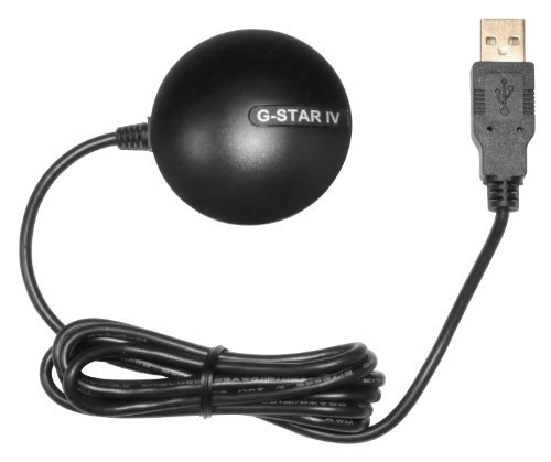 GlobalSat BU-353-S4 USB GPS Receiver (Black) (Improved-New)