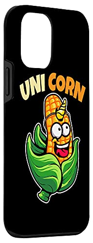 iPhone 12 mini Cool Uni Corn | Funny Maize Magical Horned Horse Joke Gift Case