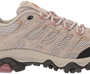 Merrell Women's Moab 3 Waterproof Hiking Shoe, Aluminum, 8