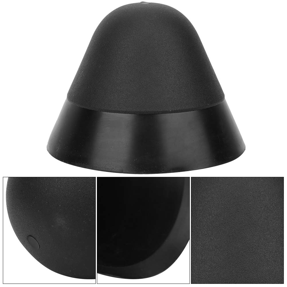 OUKENS Boat Head Protector, Black PVC Anti-Collision Head Boats 90 Degree Protector Kayak Cone Accessory for Inflatable Boat Canoe