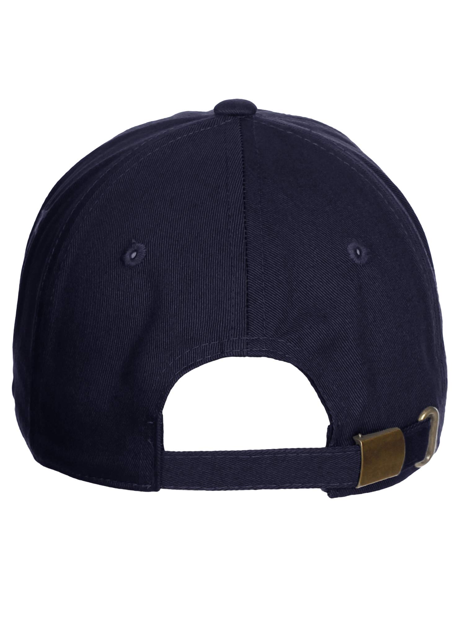 Daxton Vertical USA Cities Baseball Dad Hat Unstructure Low Profile Strapback,Michigan,Navy Hat