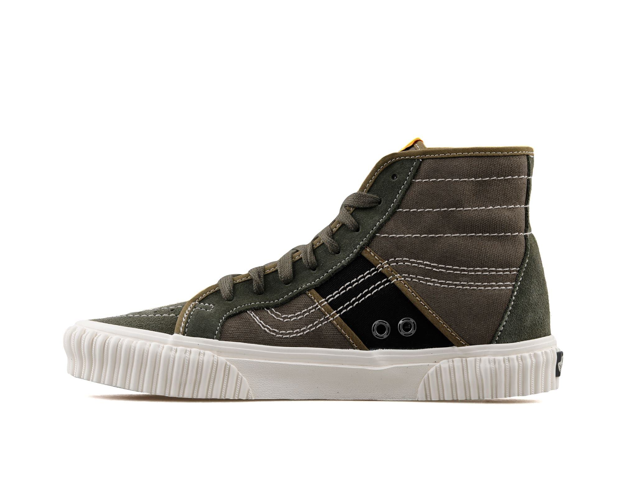 Vans SK8-Hi Gym Issue Unisex Shoes Mens 11/ Womens 12.5, Color: Olive/White