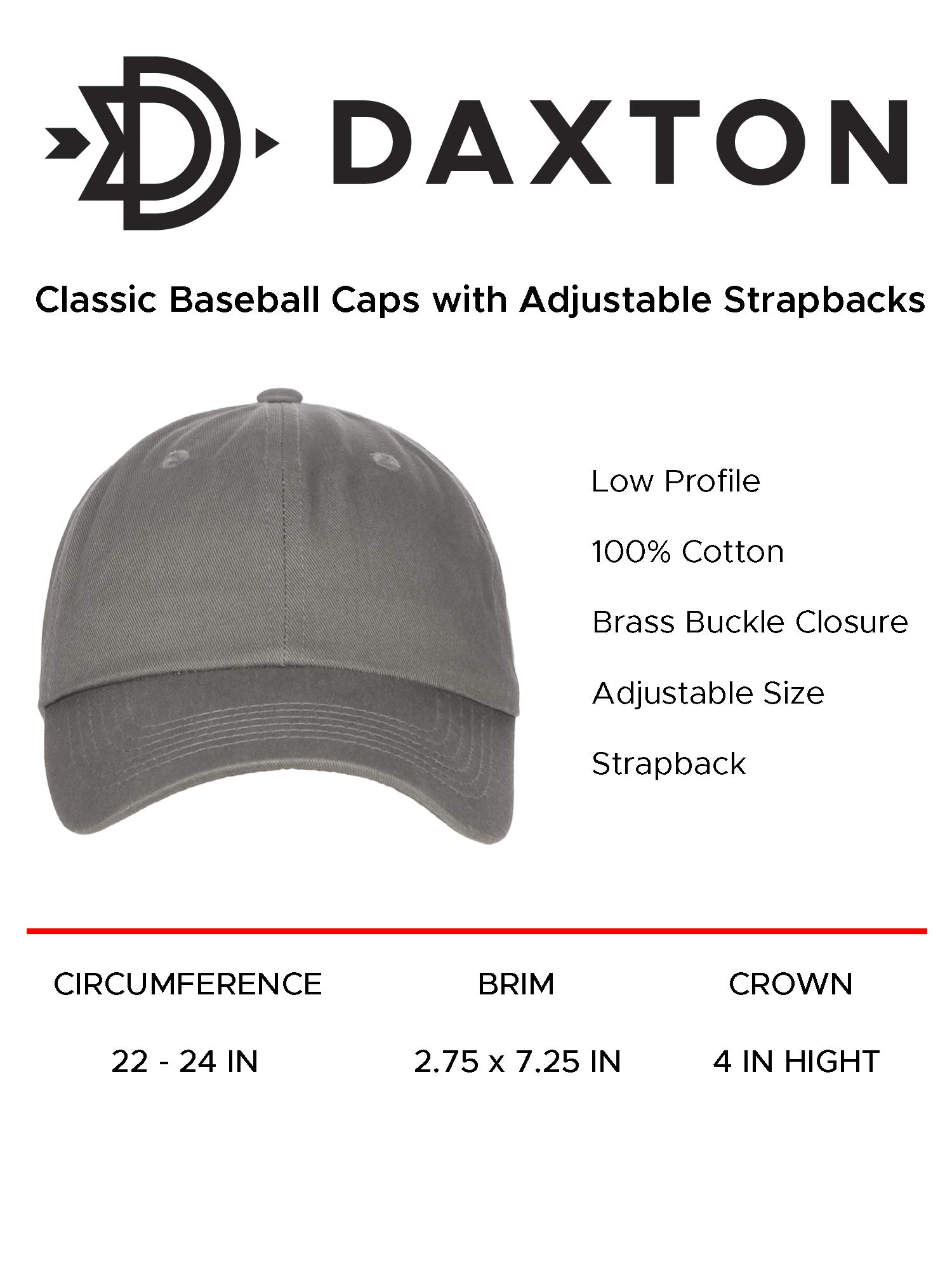 Daxton Vertical USA Cities Baseball Dad Hat Unstructure Low Profile Strapback,Spain,Red Hat