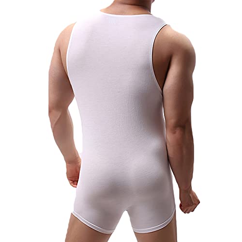 WMIERFI Men's Wrestling Singlet Athletic Leotard One Piece Sport Bodysuit Gym Outfit Active Underwear