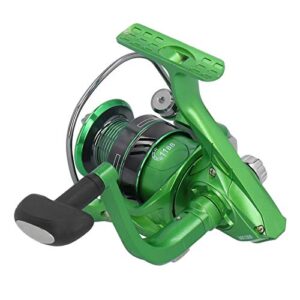 OUKENS Fishing Reels and Fishing Maintenance Tools Spinning Reel, Spinning Fishing Reels Powerful Metal Body 5.2:1 Gear Ratio for Freshwater