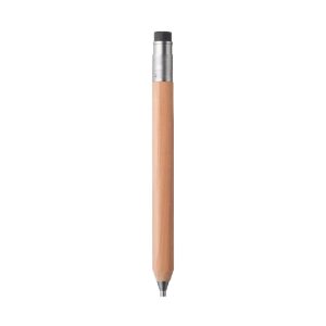 MUJI Wooden Shaft 2mm Lead Mechanical Pencil HB with Refill Leads (3 leads) Thick Lead School Supply