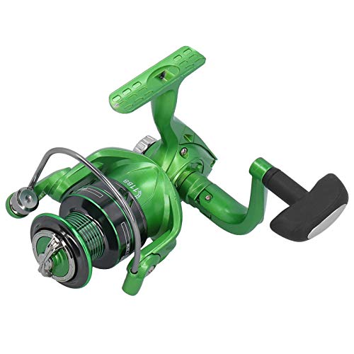 OUKENS Fishing Reels and Fishing Maintenance Tools Spinning Reel, Spinning Fishing Reels Powerful Metal Body 5.2:1 Gear Ratio for Freshwater