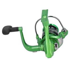 OUKENS Fishing Reels and Fishing Maintenance Tools Spinning Reel, Spinning Fishing Reels Powerful Metal Body 5.2:1 Gear Ratio for Freshwater