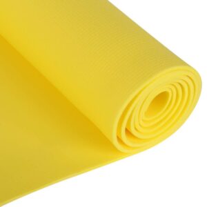 Yoga Mat Exercise Mats Non-Slip, EVA 4mm Thick Eco Friendly Exercise Fitness Mat Travel Foldable Workout Mat for Floor, Pilates, Home Gym