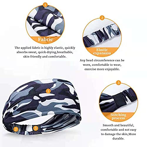 XUANERMIN Ultimate Performance 10pcs Sweat Bands Headbands - Stay Fresh and Focused During Sports, Fitness, Running, Basketball - for Men and Women