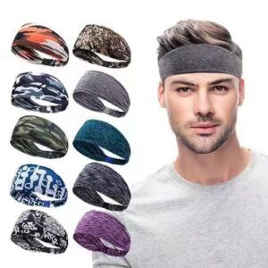 XUANERMIN Ultimate Performance 10pcs Sweat Bands Headbands - Stay Fresh and Focused During Sports, Fitness, Running, Basketball - for Men and Women