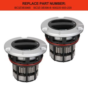 4WD Manual Locking Hub Compatible with Ford F250 F350 F450 F550 Super Duty 2005-2020 Replaces 600-220 BC3Z3B396B BC3Z-3B396-B(2PCS)