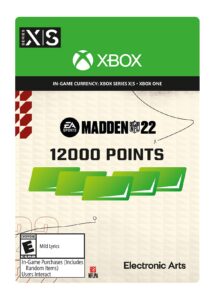 madden nfl 22: 12000 madden points - xbox [digital code]