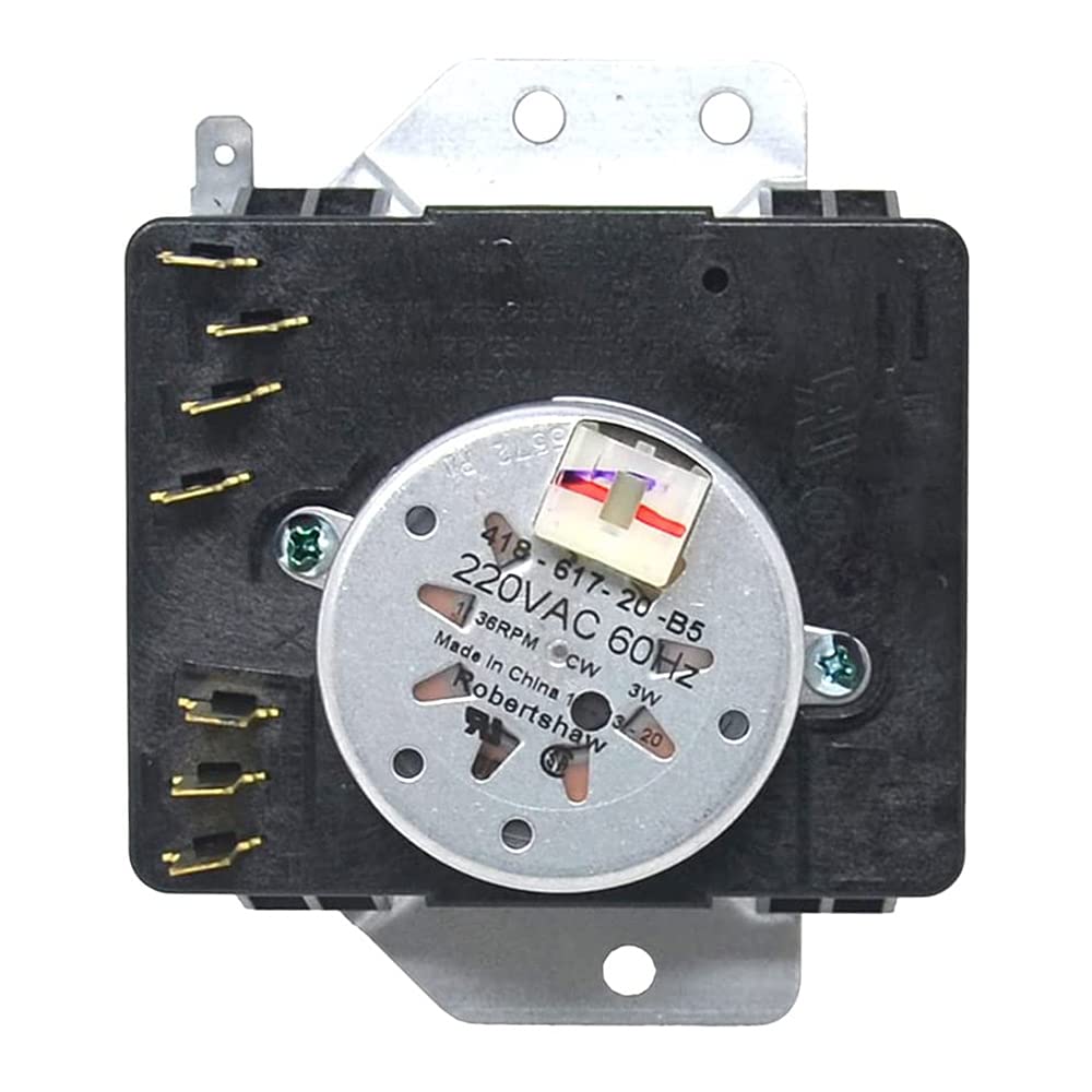 [WPW10185972 Timer OEM Mania] WPW10185972 New OEM Produced for Whirpool Dryer Timer Replacement Part PD00002683 (Mfg #WPW10185972) Replaces W10185972 W10185972-D W10185972-E WPW10185972VP